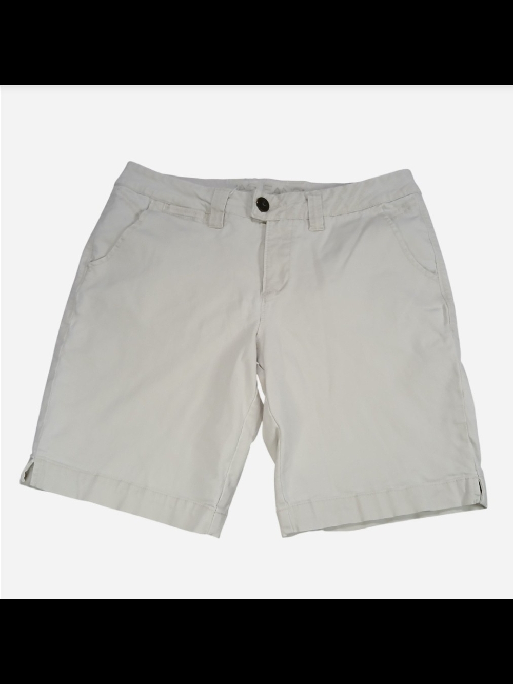 JAG Jeans Women’s Slim Fit Shorts Size 8 Beige Khaki Chino Casual Summer